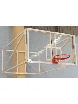 Jgo canastas baloncesto abatibles -sin tablero,aro-
