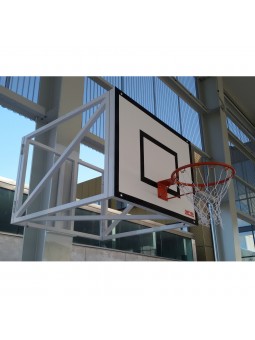 Jgo canastas baloncesto abatibles -sin tablero,aro-