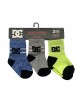 Pack 3 calcetines bebé dc stripe crew 83724t