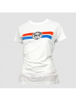 Camiseta manga corta miler mujer iffley road tejido dry sublimación