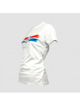 Camiseta manga corta miler mujer iffley road tejido dry sublimación