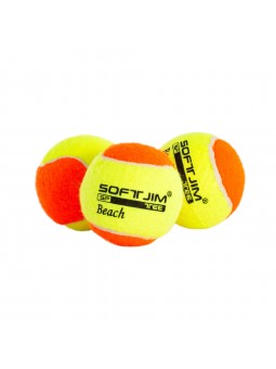 Bolsa 3 pelotas softee de beach tennis