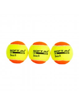 Bolsa 3 pelotas softee de beach tennis