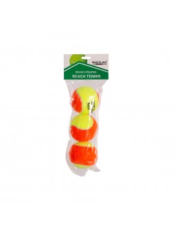 Bolsa 3 pelotas softee de beach tennis