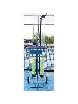 Carro portapelotas tenis/pádel 80 pelotas softee