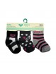 Pack 3 calcetines bebé roxy inside spark logo 66092t