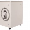 Mesa anotadores completa fenólico 8 mm blanco personalizable