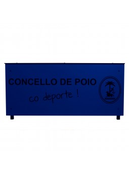 Mesa anotadores completa fenólico 12 mm color personalizable