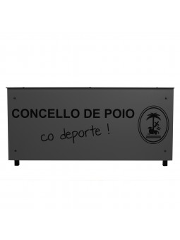Mesa anotadores completa fenólico 12 mm color personalizable