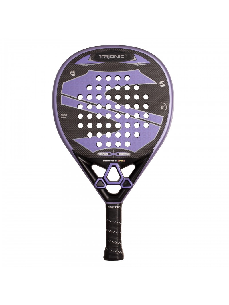 Pala de pádel softee trionic nano mesh