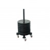 Soporte discos olímpicos wheel
