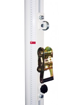 Juego de 2 postes multialturas aluminio tubo de 90mm fijos